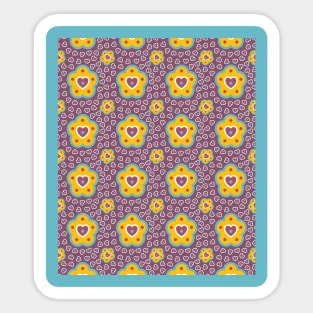 I Got That Floral Feelin' Vintage Pattern Sticker